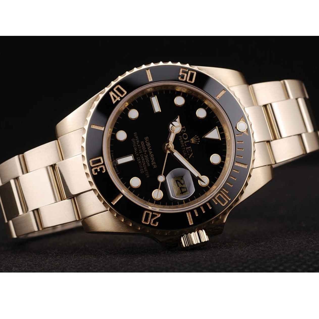 Good Copy Rolex Watches Black Ceramic 98231 Submariner Dial Black Bezel Rolex 0522